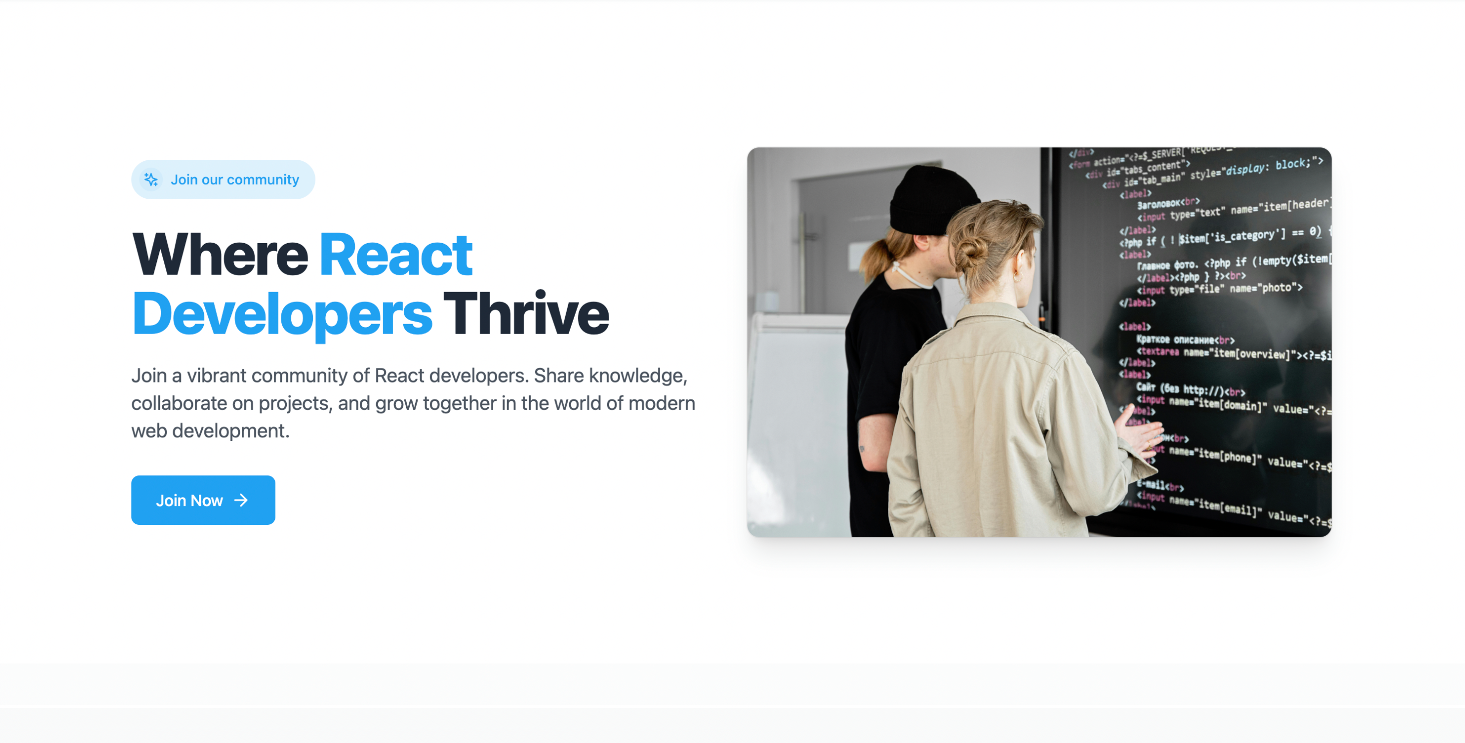 Private Online Community